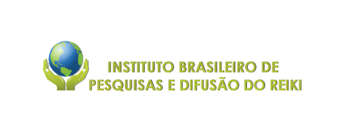 A imagem apresenta o logotipo do Instituto Brasileiro de Pesquisas e Difusão do Reiki. Os elementos visuais que compõem a marca são: Símbolo Gráfico: À esquerda, há uma ilustração estilizada de um globo terrestre em tons de azul e verde, sendo sustentado por um par de mãos abertas na cor verde-claro. Esse conjunto simboliza cuidado, cura e a presença do Reiki no mundo. Texto: À direita, o nome da instituição está escrito em letras maiúsculas com uma cor verde-oliva levemente degradê. O texto está organizado em duas linhas: Primeira linha: "INSTITUTO BRASILEIRO DE" Segunda linha: "PESQUISAS E DIFUSÃO DO REIKI" O design utiliza tons de verde e azul para transmitir conceitos de natureza, saúde, equilíbrio e harmonia, que são fundamentais à prática do Reiki.